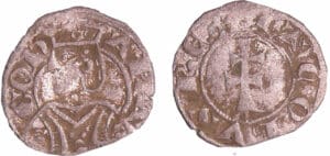Espagne - Jaime II (1291-1327) - Aragon - Dinero Espagne - Jaime II (1291-1327) - Aragon - Dinero
