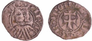 Espagne - Pedro IV (1335-1387) - Aragon - Dinero Espagne - Pedro IV (1335-1387) - Aragon - Dinero