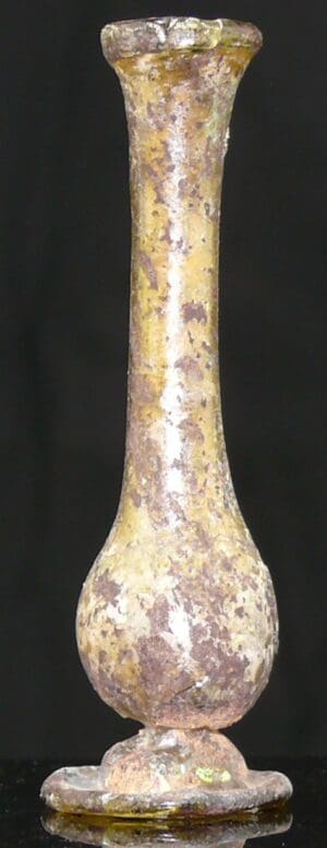 Romain - Vase en verre irisé - 100 / 300 ap. J.-C.