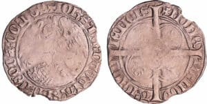 Belgique - Principauté de Liége - Jean de Bavière, élu (1389-1418) - Double griffon, s.d. (1389) (Liège)