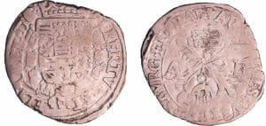 Belgique - Duché du Brabant - Albert et Isabelle (1598-1621) - Real (5 Patards) (Anvers)
