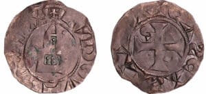 Louis VI (1108-1137) - Denier de Dreux - 1er type