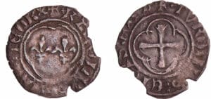 Charles VII (1422-1461) - Denier tournois