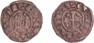 Berri - Seigneurie de Saint Aignan - Hervé III de Donzy - Denier Berri - Seigneurie de Saint Aignan - Hervé III de Donzy - Denier