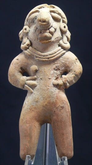 Maya - Equateur - Culture Bahia - Statuette en terre cuite - 500 av. J.-C. / 500 ap. J-C.