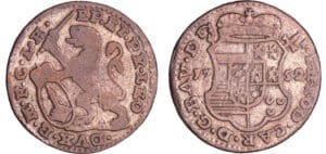 Belgique - Principauté de Liége - Jean Théodore de Bavière (1744-1763) - Ecalin 1752 faux d'époque