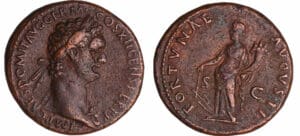 Domitien - As (85, Rome) - La Fortune Domitien - As (85, Rome) - La Fortune