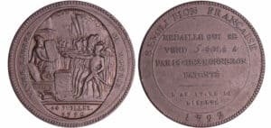 Constitution (1791-1792) - Monneron de 5 sols - 1792 - AN IV Constitution (1791-1792) - Monneron de 5 sols - 1792 - AN IV