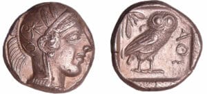 Attique - Athènes - Drachme (449-413 av. J.-C.) époque de Marathon
