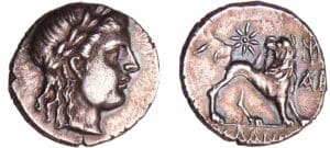 Ionie - Milet - Drachme (250-190 av. J.-C.) Magistrat Melanthios