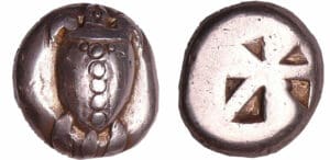 Illyrie - Egine - Statère à la tortue marine (530-510 av.J.-C.)