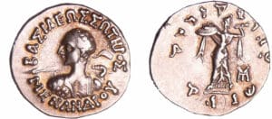 Royaume de Bactriane - Menander - Drachme (160-145 av. J.-C.)