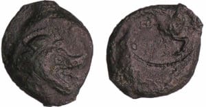 Bituriges-Cubes - Bronze au loup et au pégase (60-50 av. J.-C.)