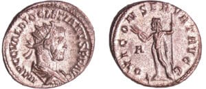 Dioclétien - Aurélianus (286, Lyon) - Jupiter Dioclétien - Aurélianus (286, Lyon) - Jupiter
