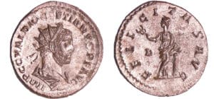 Dioclétien - Aurélianus (285-286, Lyon) - La Félicité