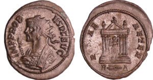 Probus - Aurélianus (277-280, Rome) - Temple Probus - Aurélianus (277-280, Rome) - Temple