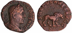 Philippe 1er - Sesterce (248, Rome) - Lion Philippe 1er - Sesterce (248, Rome) - Lion