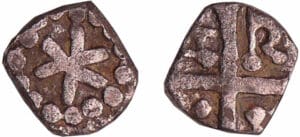 Mérovingien - Chalon-sur-Saône - Denier