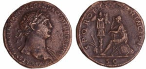 Trajan - Sesterce (104-110, Rome) - La Dace Trajan - Sesterce (104-110, Rome) - La Dace