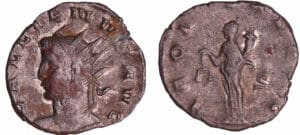 Gallien - Antoninien (253-268, Milan) - L'Equité