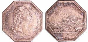 Jeton en argent - Louis XVI, Compagnie commerciale maritime du Havre 1786