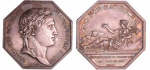 Jeton en argent - Napoléon 1er, commerce de Bordeaux 1807