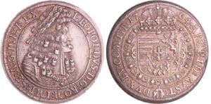 Autriche - Léopold Ier (1657-1705) - Thaler 1704 (Hall) 1704/1703