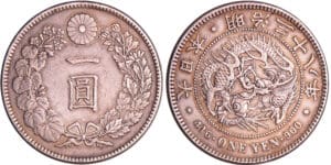 Japon - Yen 1905 (an 38) Japon - Yen 1905 (an 38)