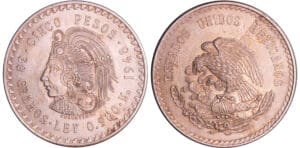 Mexique - 5 pesos 1948 Mexique - 5 pesos 1948