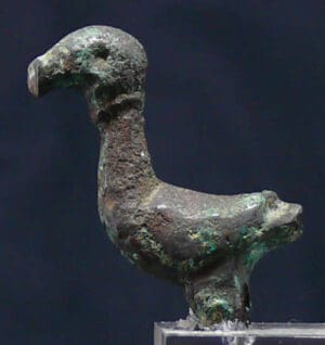 Byzantin - Oiseau en bronze - 700 / 900 ap. J.-C.