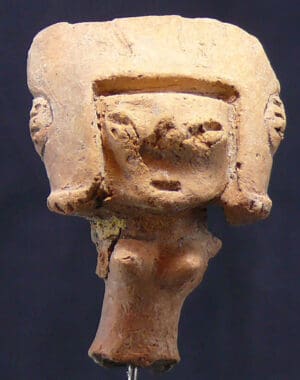Précolombien - Equateur - Valdivia - Statuette en terre cuite - 3000 / 2000 av. J.-C.