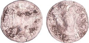 Suisse - Canton de Bâle - Evêché, Jakob Christoph Blarer von Wartensee (1575-1608) - Schilling Suisse - Canton de Bâle - Evêché, Jakob Christoph Blarer von Wartensee (1575-1608) - Schilling