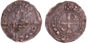 Louis VI (1108-1137) - Denier de Dreux - 1er type