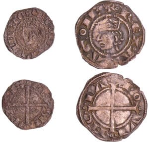 Provence - Alphonse II d'Aragon - Denier et Obole Provence - Alphonse II d'Aragon - Denier et Obole