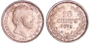 Pays-Bas - Willem III (1849-1890) - 10 cents 1873 Pays-Bas - Willem III (1849-1890) - 10 cents 1873