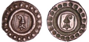 Suisse - Canton de Bâle - Vierzipfeliger Brakteat 1387 / 1400