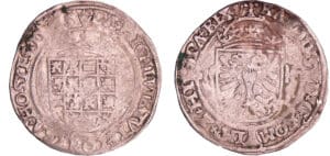 Brabant - Charles-Quint - demi real d'argent (Anvers) Brabant - Charles-Quint - demi real d'argent (Anvers)