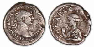 Trajan - Tétradrachme (114, Caesarea)