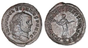Dioclétien - Follis (298/299, Carthage) Dioclétien - Follis (298/299, Carthage)