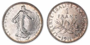 1 franc Semeuse 1911