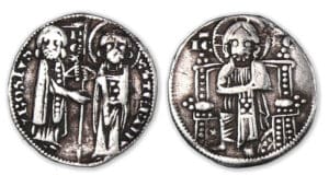 Serbie - Stefan Uros II - denier d'argent Serbie - Stefan Uros II - denier d'argent
