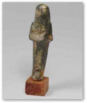 Egypte - Oushebti miniature  en pate de verre - Ier mill. av. J.-C.
