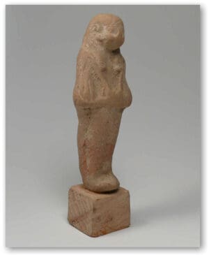 Egypte - Oushebti en terre cuite - Ier mill. av. J.-C.