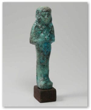 Egypte - Oushebti en frite - Ier mill. av. J.-C.