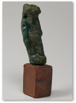 Egypte - Amulette de la déesse Sekhmet en frite - VIIème-IVème siècle av. J.-C.