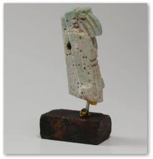 Egypte - Amulette du dieu-roi Thôt en frite - VIIème-IVème siècle av. J.-C.