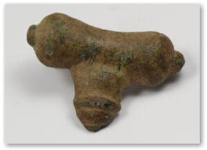 Romain - Fibule en bronze érotique - IIème-IVème siècle ap. J.-C.
