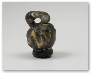 Epoque islamique - Pendentif en pate de verre - Vème - VIIIème siècle ap. J.-C.