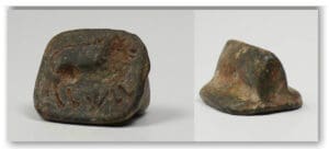 Proche-Orient - Cachet en bronze - IIème-Ier mill. av. J.-C.