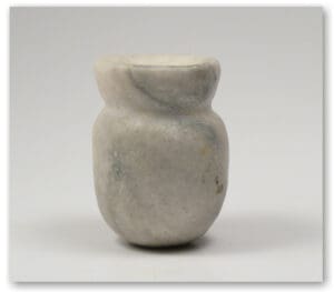 Summer - Vase à onguent en calcite -  IIIème mill. av. J.-C.
